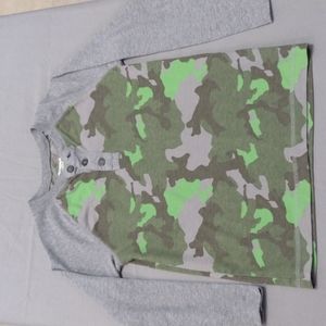 Arizona Jean Co. Boy's Small (8)* Camo Henley* EUC*